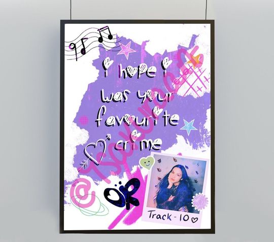 Discover Olivia Rodrigo Poster, Olivia Rodrigo Home Decor