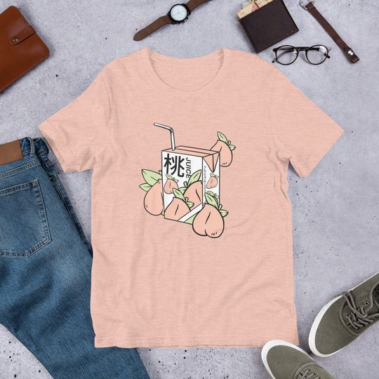 Discover Japanese Peach Juice Box T-Shirt