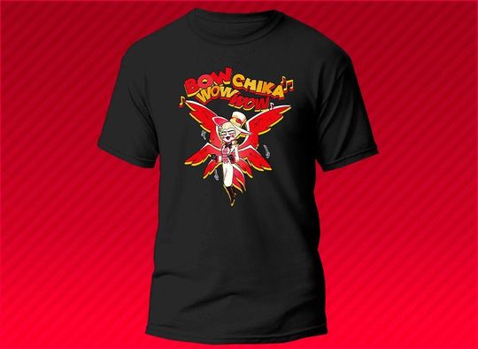 Discover Hazbin Hotel | Lucifer Bow Chika T-shirt Wow-wow!
