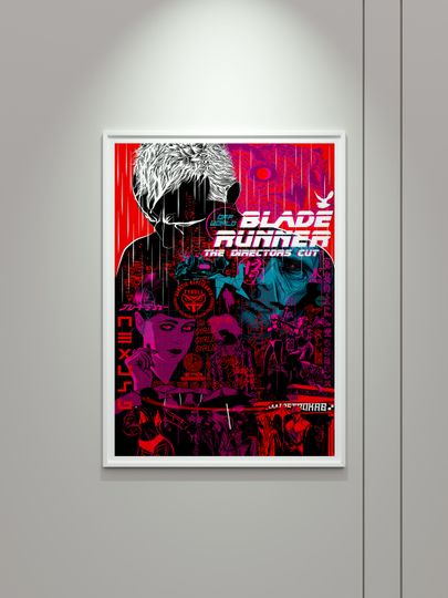 Discover Blade Runner Movie Poster - Eye-catching Art for Fans