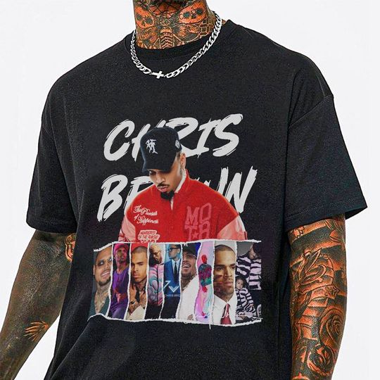 Discover Chris Brown 11:11 Tour 2024 Shirt, Chris Brown Fan Shirt