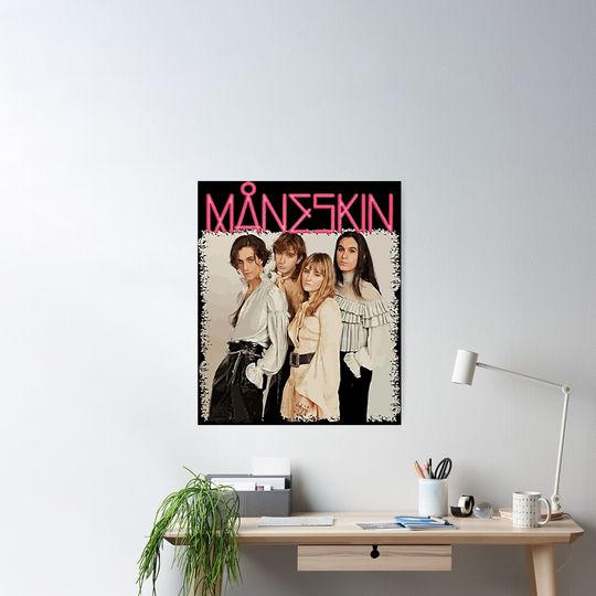 Discover The  Merchandise of Måneskin - Maneskin  Poster