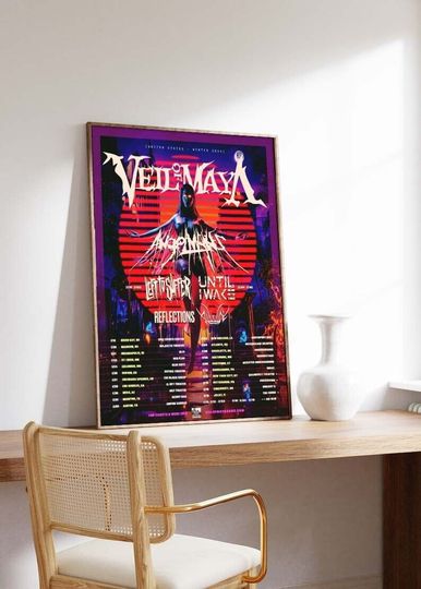 Discover Veil Of Maya Tour 2024 Poster