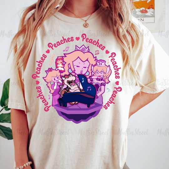 Discover Bowser Peaches Princess Song Shirt Gift