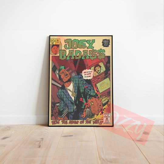 Discover Joey Badass Vintage Style Poster