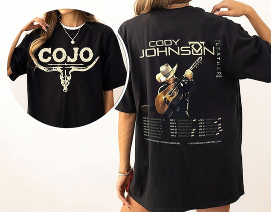 Discover Cody Johnsonn Tour 2024 Shirt