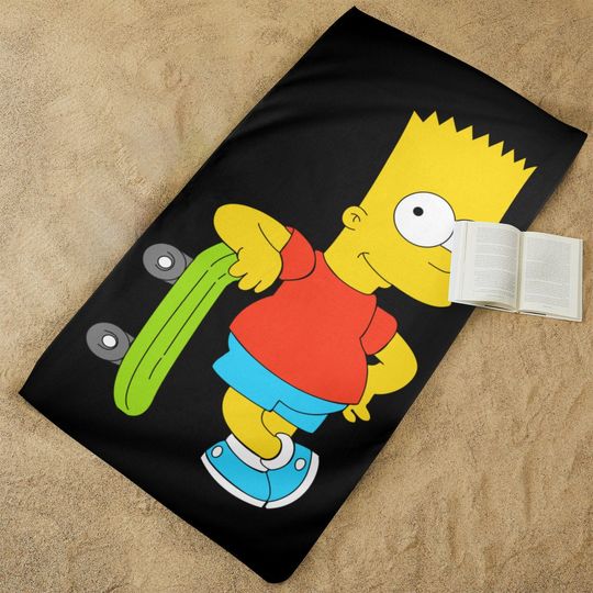 Discover The Simpsons Beach Towel
