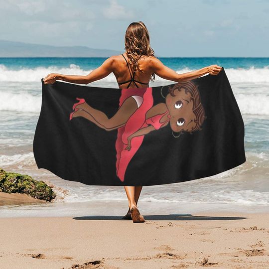 Discover Betty Boop Beach Towel