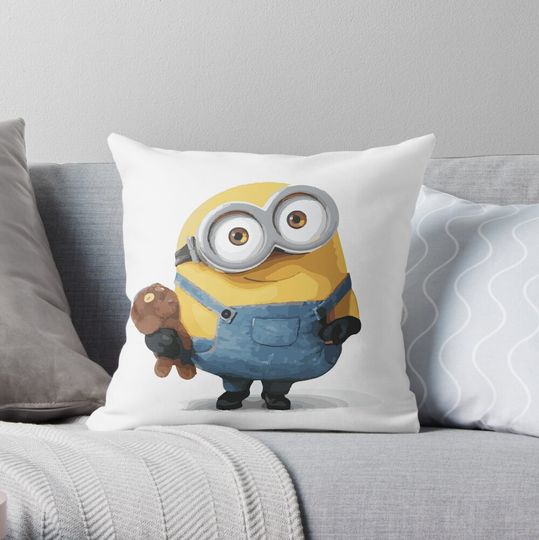 Discover bob the minion Pillow