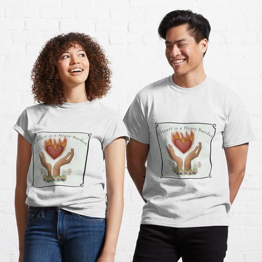 Discover A Heart is a Heavy Burden Calcifer T-Shirt
