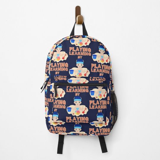 Discover Learning by Playing on the Beach - Boy Backpack