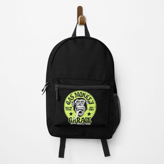 Discover Gas Monkey Garage ,monkey, gas, garage, gas monkey garage Backpack