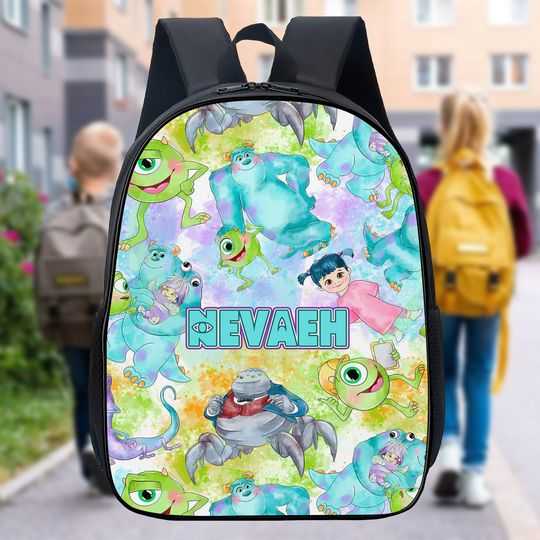 Discover Personalized Monster Movie School Backpack