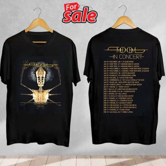 Discover Tool North American 2024 Tour Shirt, Tool Band T Shirt