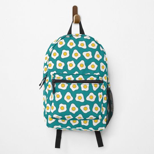 Discover Fried Egg Pattern Backpack