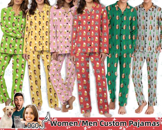 Discover Customized Pajama Set for Lovers Personalized Pajama Set