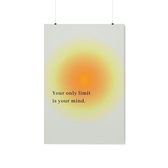 Discover Is Your Mind Premium Matte Vertical Poster