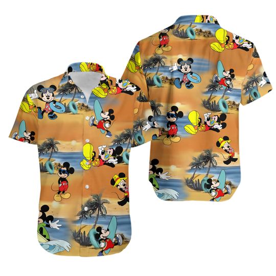 Discover Cute Mouse summer Hawaiian shirt