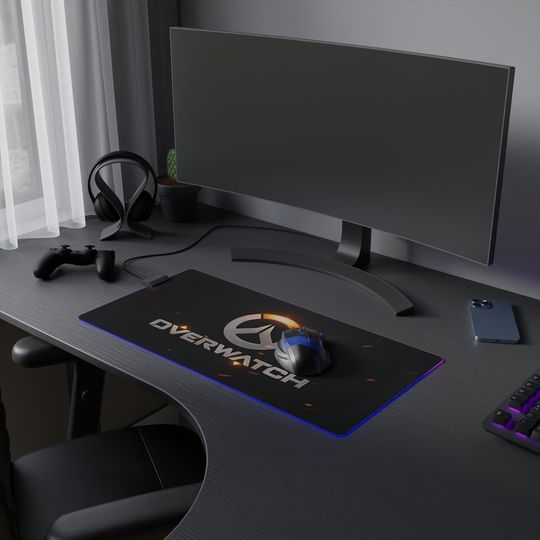 Discover Overwatch Genji RGB Mouse Pad