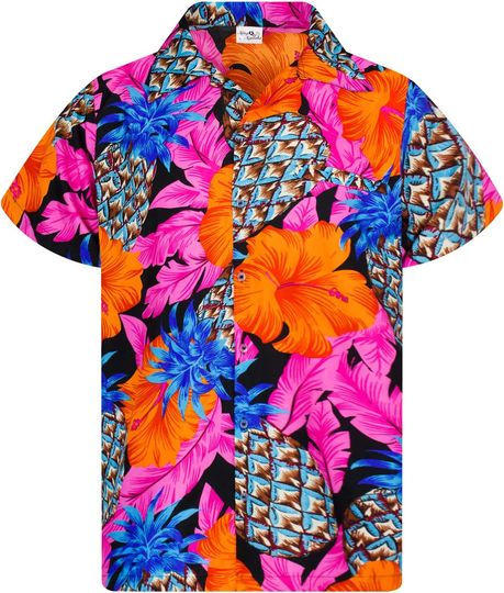Discover Flowers Beach Party Flamingo Flowers Hawaiian Shirt