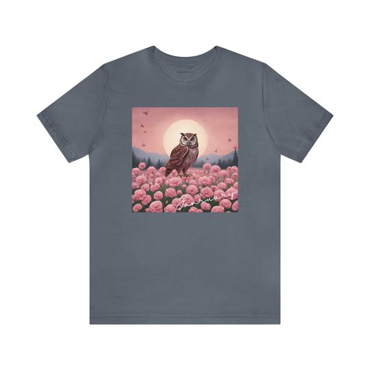 Discover January Birth Month Bird And Flower T-Shirt