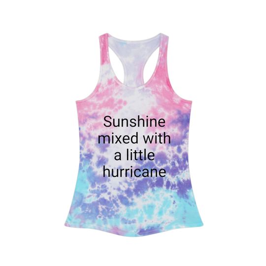 Discover Tie Dye Racerback Tank Top