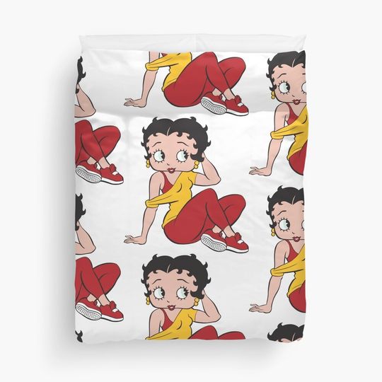 Discover Character Betty Boop Duvet Cover