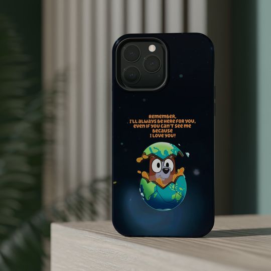 Discover Blue Dog Inspired Tough Phone Case - BlueyDad iPhone Case