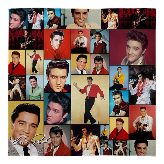 Discover Elvis Celebrity Montage Fleece Throw Blanket Fleece Blanket