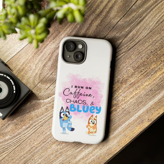 Discover Blue Dog Inspired Tough Phone Case - BlueyDad iPhone Case