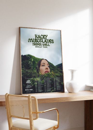 Discover Kacey Musgraves 2024 Tour Poster