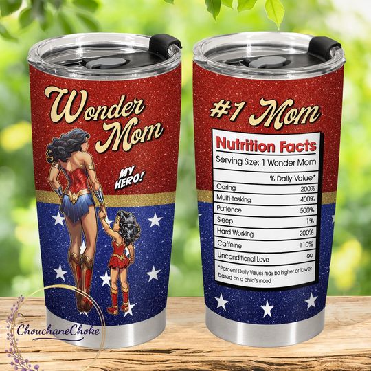 Discover Wonder Mom Tumbler - Personalized Gift