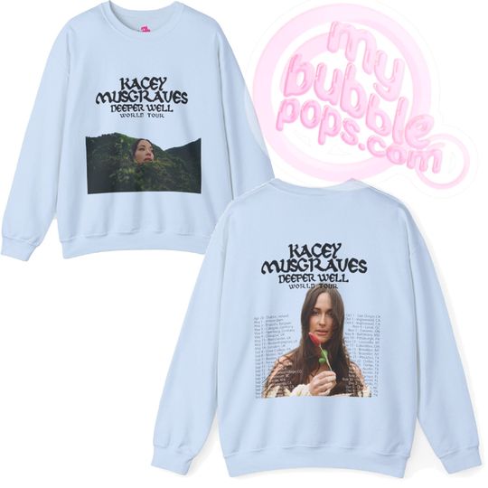 Discover Deeper Well World 2024 Tour (Kacey Musgraves) Sweatshirt