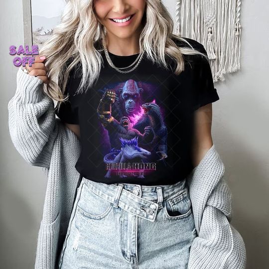 Discover god zilla X Kong The New Empire 2024 Shirt, god zilla X Kong Shirt