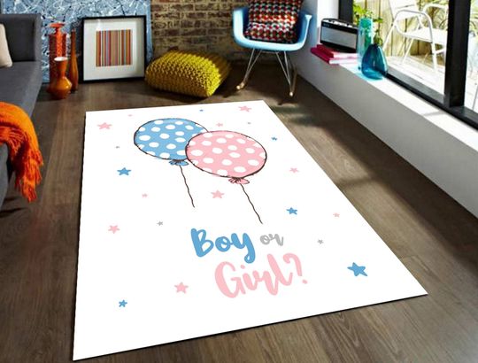 Discover Balloon Play Room Rug