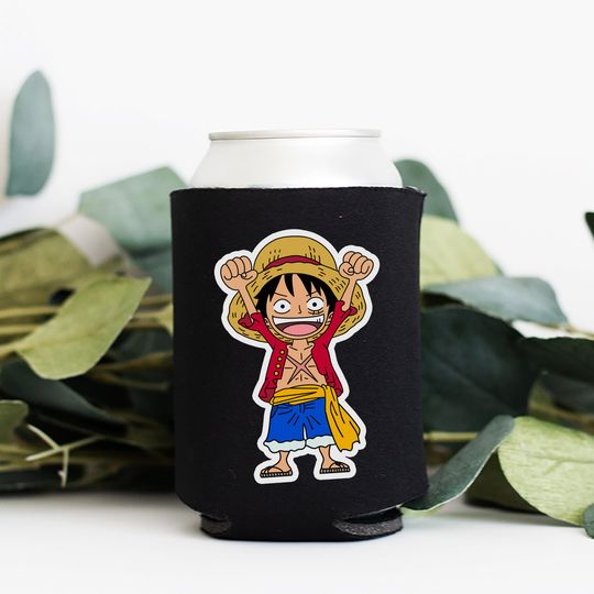 Discover Luffy one Piece Stubby Holder - Drink Cooler