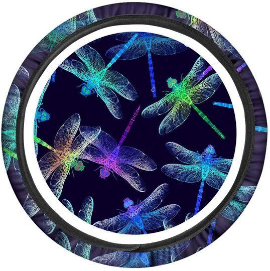 Discover Dragonfly Steering Wheel Cover