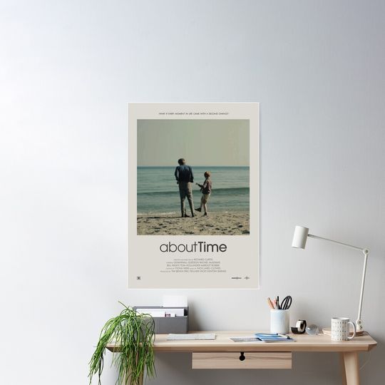 Discover About Time Minimalist Poster, Vintage Movie Poster