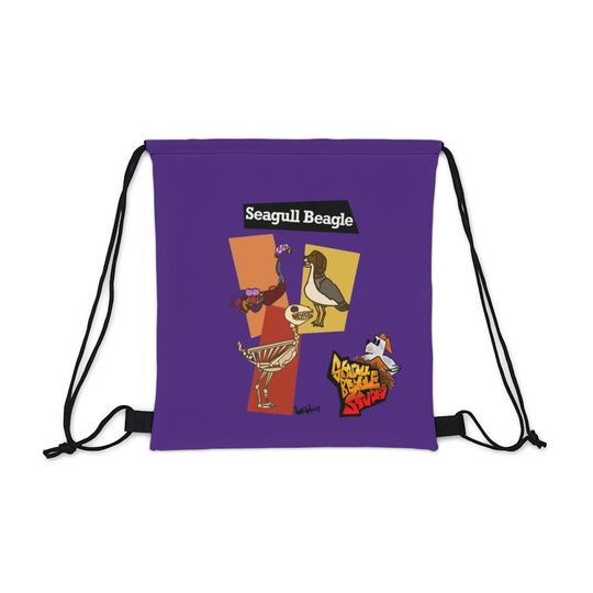 Discover Seagull Outdoor Drawstring Bag