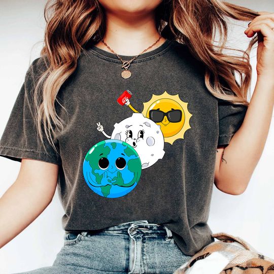 Discover Funny Total Solar Eclipse Shirt, Total Solar Eclipse 2024 Shirt