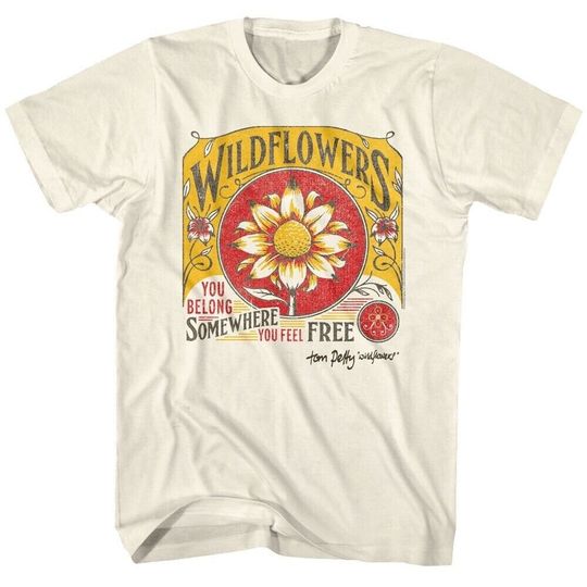 Discover Tom Petty & the Heartbreakers Wildflowers T Shirt