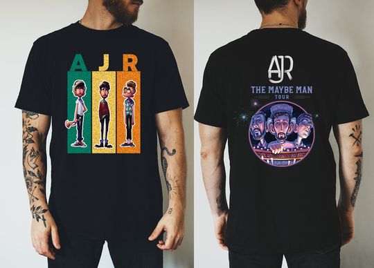 Discover AJR The Maybe Man Tour 2024 Shirt, AJR Band Fan Shirt
