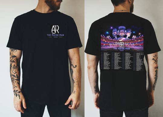 Discover Ajr Brothers Logo Shirt, AJR The Maybe Man Tour 2024 Shirt