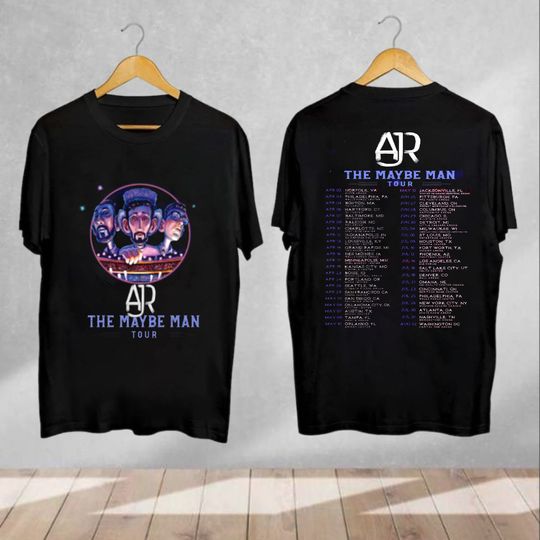 Discover The Maybe Man Tour AJR 2024 Tour Shirt, The Maybe Man 2024 Tour Shirt