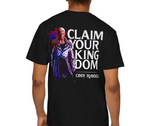 Discover Claim Your Kingdom Cody Rhodes American Nightmare Shirt