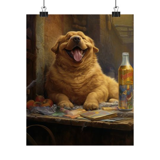 Discover Doggo Premium Matte Vertical Poster
