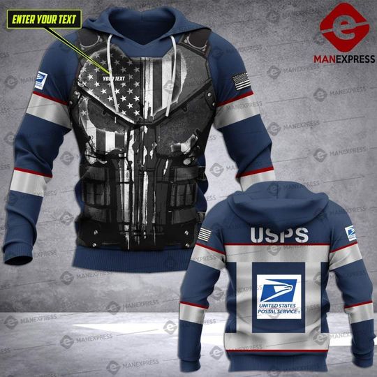 Discover Customized Postal Service 3D SAFETY Hoodie