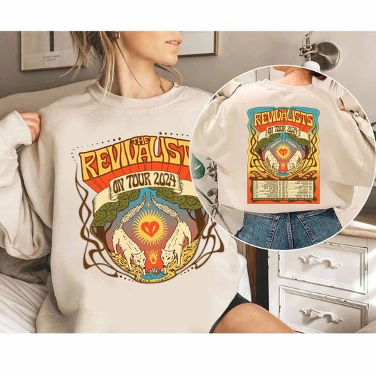 Discover The Revivalists 2024 Tour Shirt, The Revivalists Band Fan Shirt