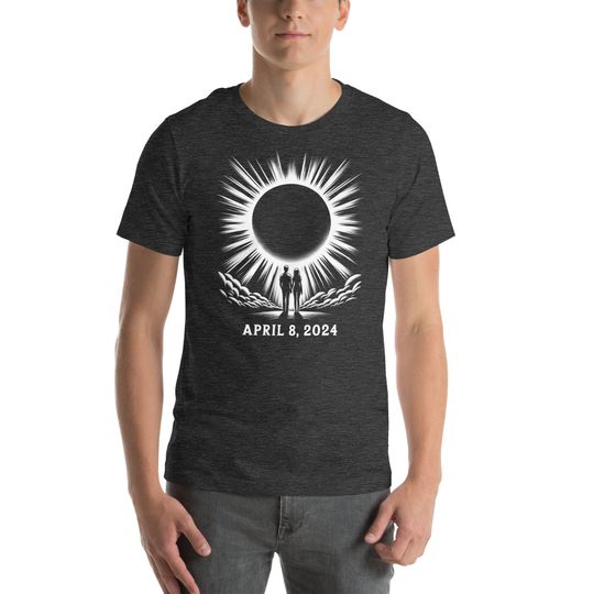 Discover Total Solar Eclipse 2024 April 8 Anniversary T-Shirt