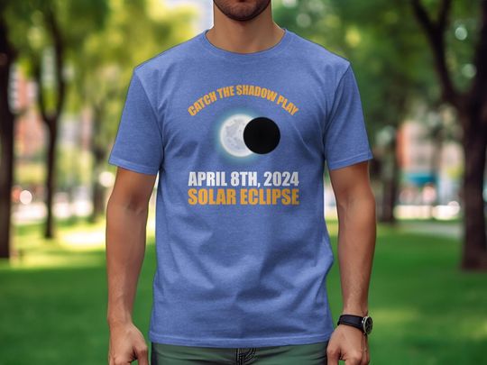 Discover Catch The Shadow Play Solar Eclipse April 8th 2024 T-Shirt